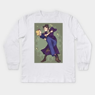 thoschei dancing: thirteen and missy Kids Long Sleeve T-Shirt